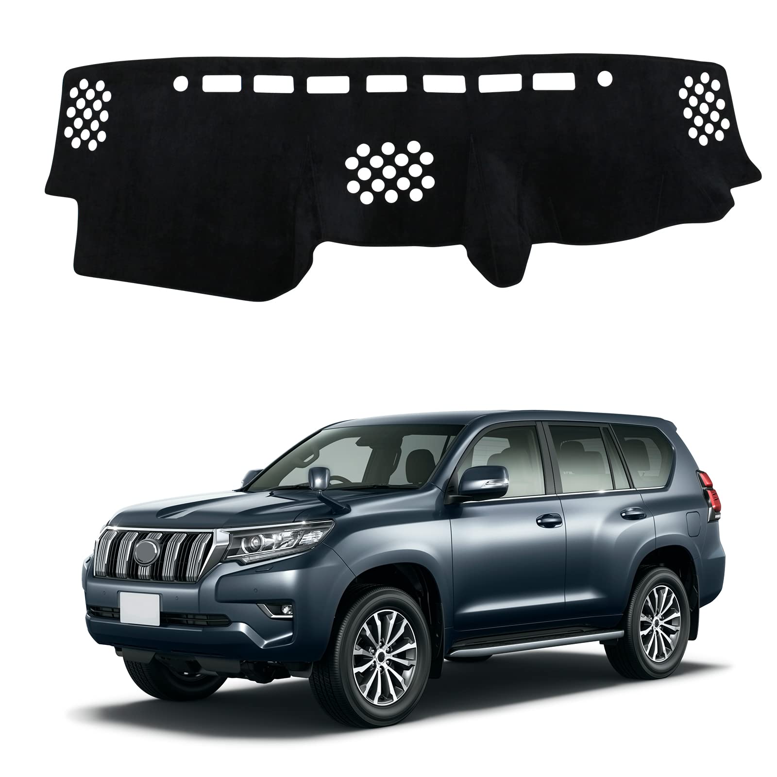 

PANICO Land Cruiser Prado 150 Серия Приборная панель Солнцезащитный Toyota Prado 150 Интерьер Приборная панель Деталь интерьера Приборной панели Номер детали 002 Серия Cruiser Prado 150 чёрный
