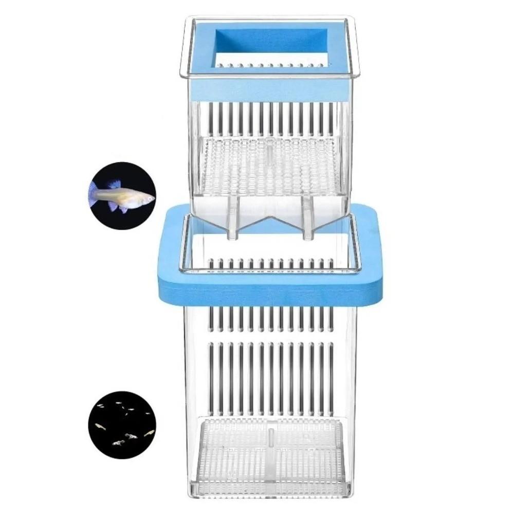 Permeable Floating Hatching Box Detachable Aquatic Life Hatchery Fish Tank Divider  Aquarium
