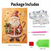 Christmas Santa Claus Pearl Painting Kit Handmade DIY Holiday Home Decoration Painting