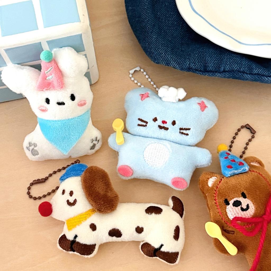 1 Pcs Cute Pet Pendant Backpack Keychain Versatile Pendant Creative Pendant