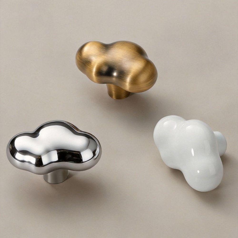 Zinc Alloy Cabinet Handles Gold/Silver Antique Style Furniture Handles Nordic Vintage Solid Wardrobe Handles Wardrobe Closet