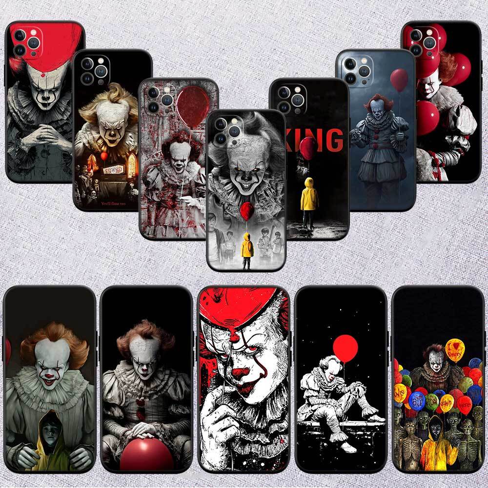 Horror C-Clown Case for Samsung M55 M35 M15 A02 A05S A05 A06 A15 A12 A13 A10 A16 A20 A22 A24 A25 A30 A31 A32 A33 A35 A42 A50