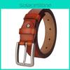 Mens Leather Belt With Twolayer Cowhide Material For Daily Casual Attire