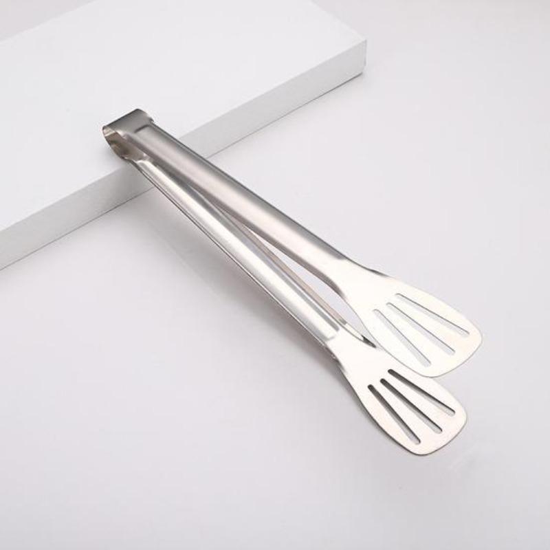 Roestvrijstalen Voedseltang Hittebestendige Serveertang voor BBQ Buffet Antislip Handvat