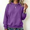 Women's Casual Hoodie with Pockets Loose Fit Pullover Top