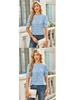 European American Women's Summer Lace Puff Sleeve Top TK2026