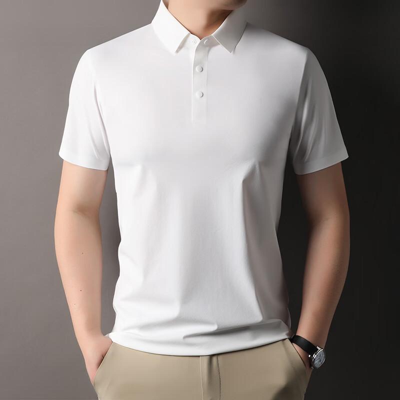 

IMAGINEX Men s Classic Seamless Short Sleeve Polo Shirt 4XL