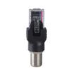 RF to RJ45 Converters RJ45 to RF Connectors Coax Straight Connectors F Female to RJ45 Male Coaxial Barrels Coupler Adapter