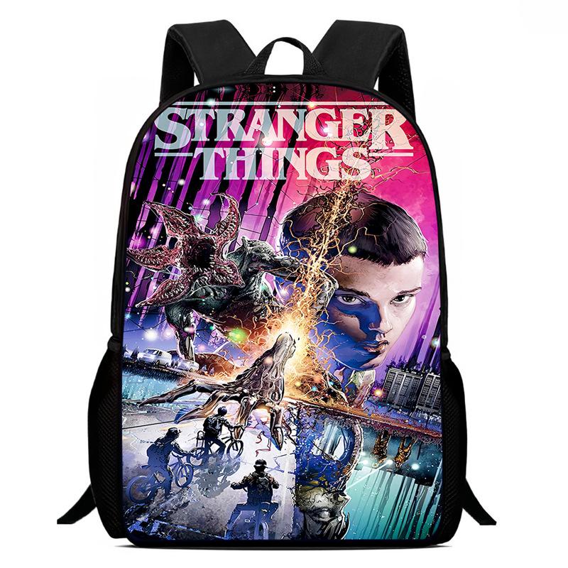 Monster Story Schoolbag High Definition Multi-Function Oxford Lightweight Backpack