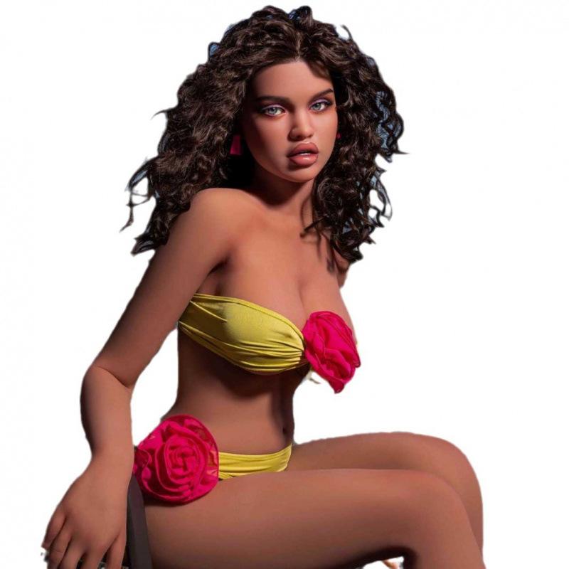 Bambola Sessuale da Uomo TPE Testa Sesso Orale Tazza Masturbazione Color Tan Con Bocca Giocattolo Sessuale Erotico per Adulti
