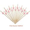 12cm 100pcs Bamboo Cocktail Sticks Pick Martini Drink Stick Picks Levo Bar Tool