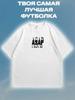 Oversized T-shirt with Asap Print