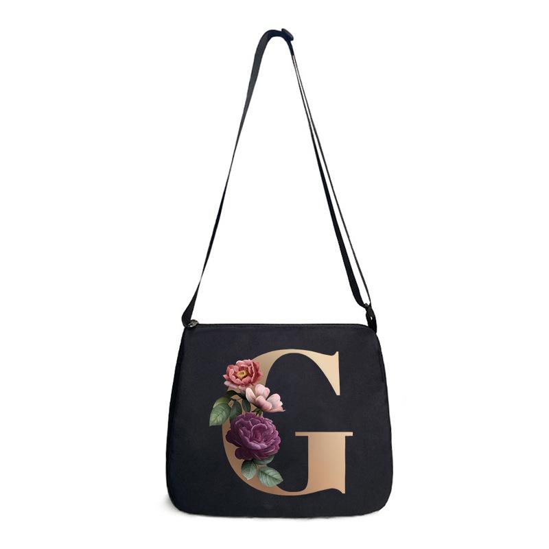 New letter printed handbag women's fashion versatile clutch bag portable messenger bag underarm shoulder bag