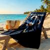 Haaland Beach Towel Soft Durable Quick-Dry Comfortable Lightweight Portable for Swimming,Beach,Camping, Travel, Beach Accessories,Gym