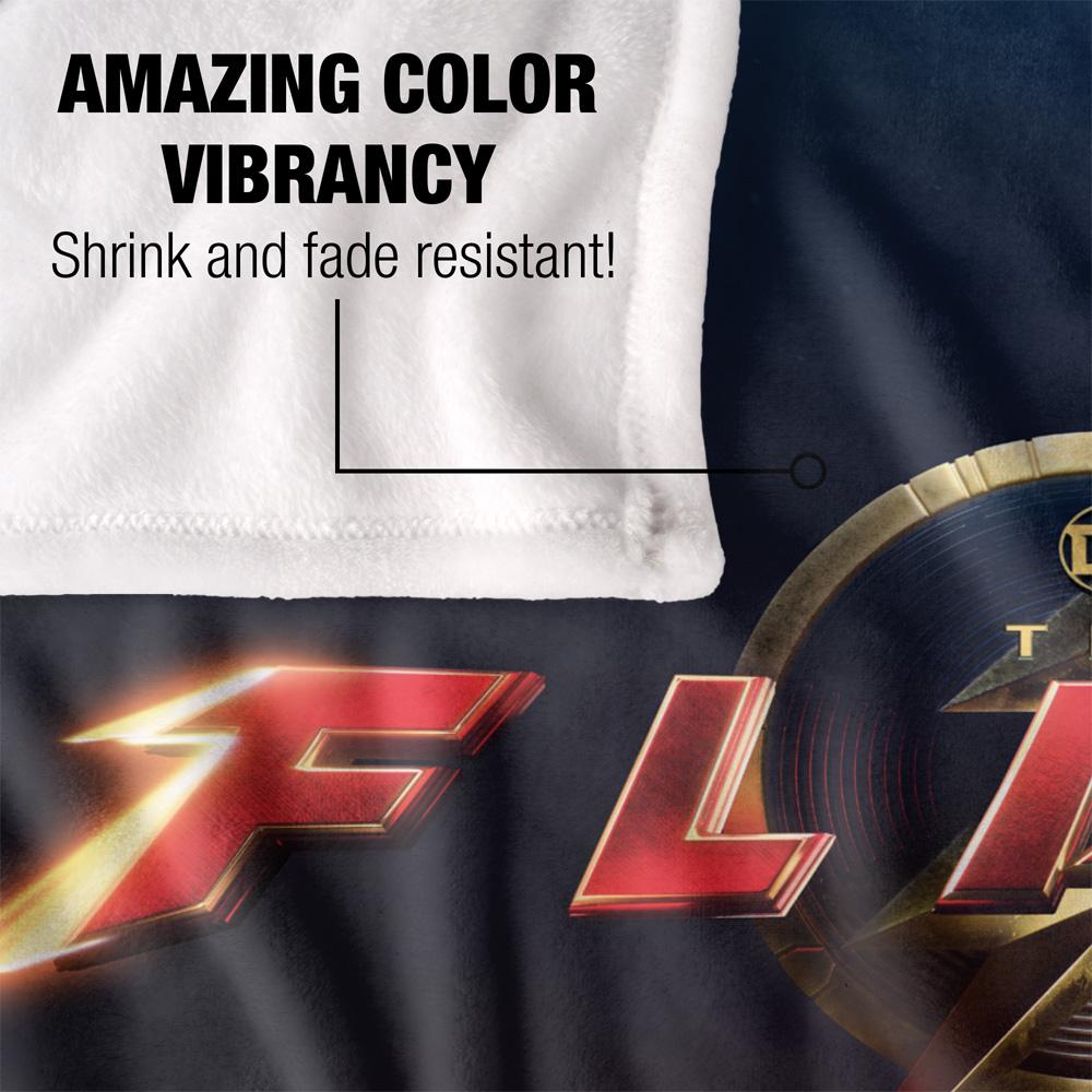 The Flash Logo Blanket