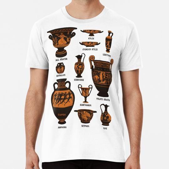 

Ancient Greek Pottery Size S to 5XL Made in the USA TShirt Unisex T-Shirt L