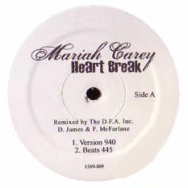 

12inch Record MARIAH CAREY - Heart Break 1569009 Fall Out Record 2003 US Dance & Electronica Used