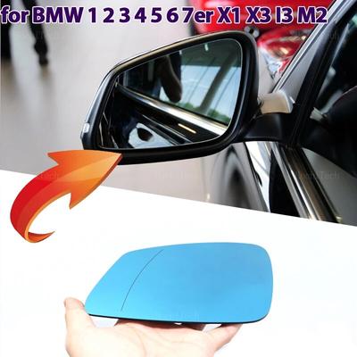 Modré vyhřívané sklo zpětného zrcátka levé a pravé Široké zpětné zrcátko pro BMW E84 F48 F20 F21 F40 F22 F23 F30 F31 F34 F10 F07 F11
