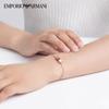 Emporio Armani Fashionable Diamond Red Beads Women's Stainless Steel Rhinestone Bracelet Women's Style Rose gold F basic packaging-original brand box
