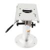 Marine Adjustable Seat Pedestal Manual 330‑480mm Height 225mm Base for RVs Yachts Boats