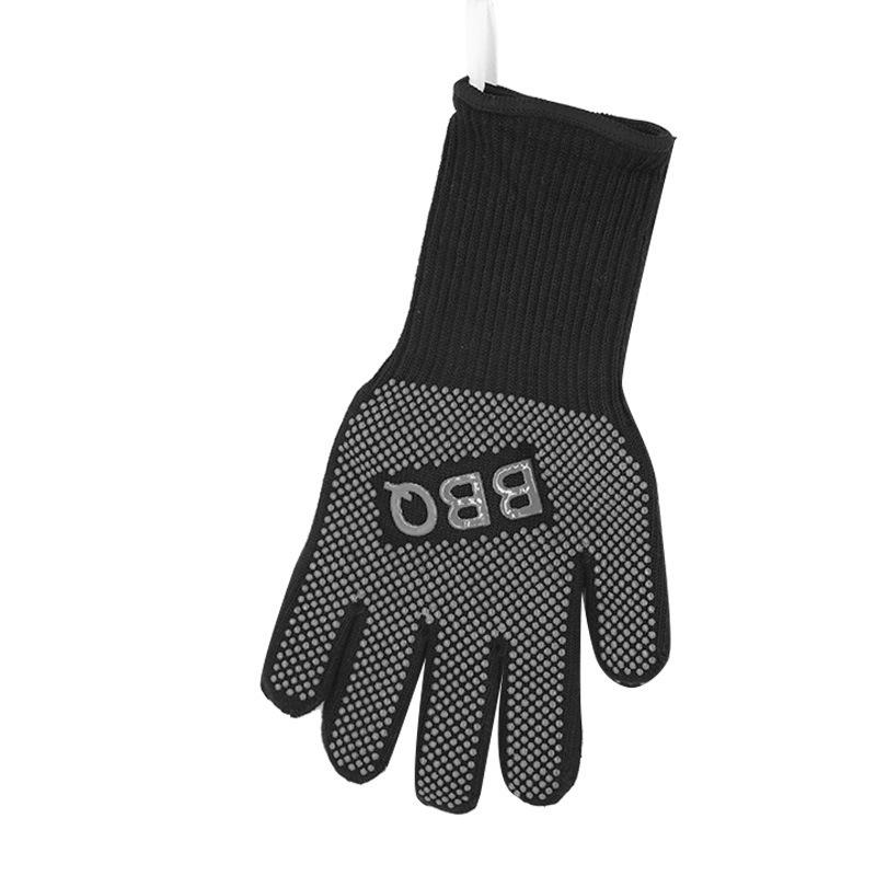 Heat-Resistant Flame Retardant Silicone BBQ Oven Gloves