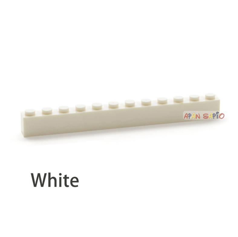 100PCS 1x12 Dots DIY Building Blocks Thick Figures Bricks Educational Creative Compatible With 6112 Toys for Children