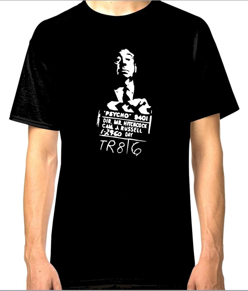 ALFRED HITCHCOCK LOGO T-shirt *100% cotton* High Quality* Unisex T-Shirt S