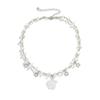 Boho Kpop Colorful Irregular Natural Stone Hollow Star Pendant Choker Necklace Women Goth Beads Chain Y2K Jewelry Accessorie New