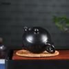 Yixing Tea Pot Purple Clay Xishi Filter Teapot Beauty Kettle Raw Ore Handmade Boutique Teaware Authentic 170ml