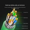 SAMZHE Industrial Cat6A Double Shielded Drag Chain Ethernet Cable