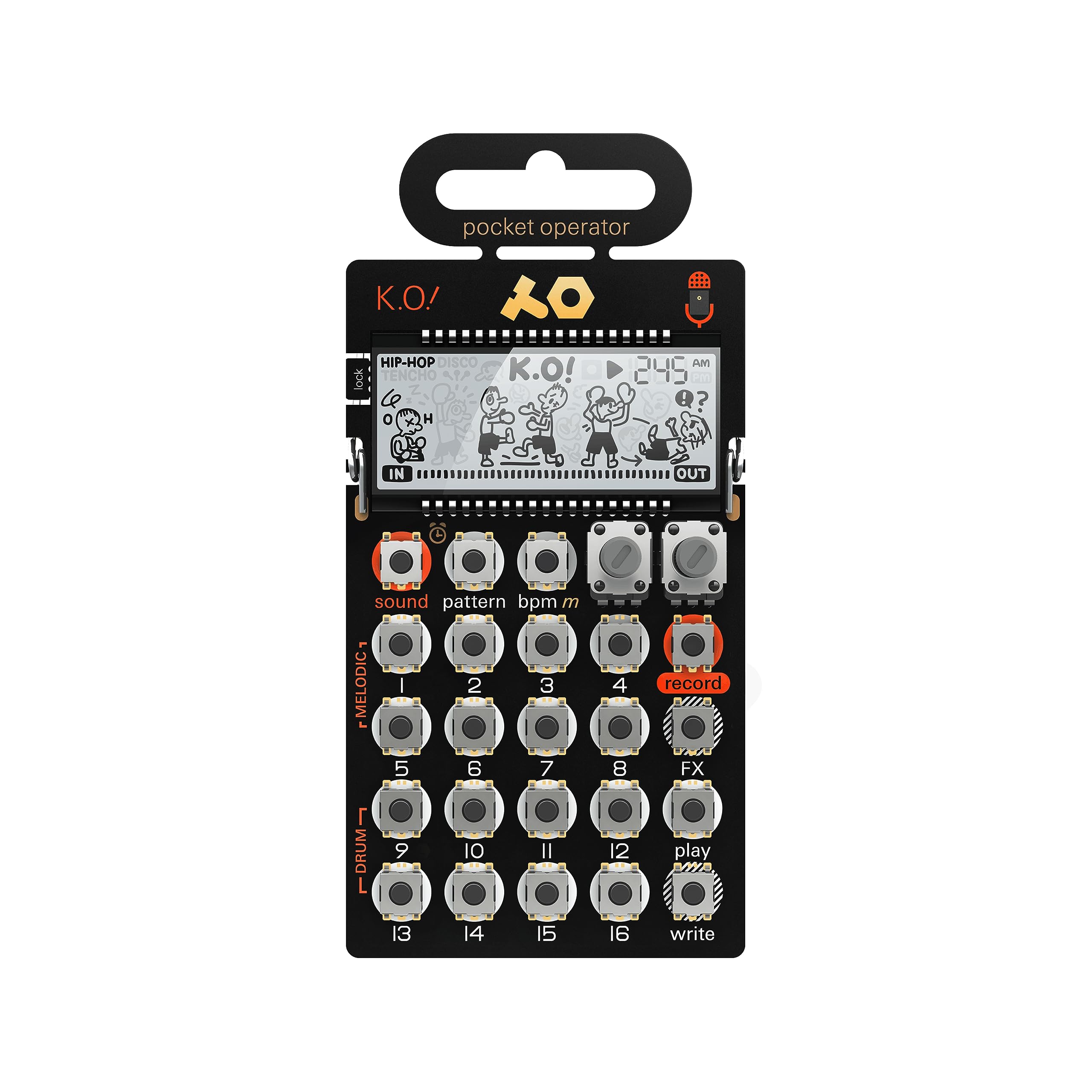 

Teenage Engineering Pocket Operator 4 Voice Sampler ko Imported PO-33 [звичайний продукт]