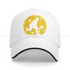 Summer Cap Sun Visor Player Silhouette Hip Hop Caps Pickleball Sports Cowboy Hat Peaked Hats