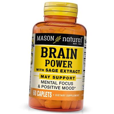 Cognitive & Mood Complex, Brain Power with Sage Extract, 60caplets (72529006)