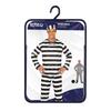 Fiestas Guirca Mens Convict Stripes Costume Set