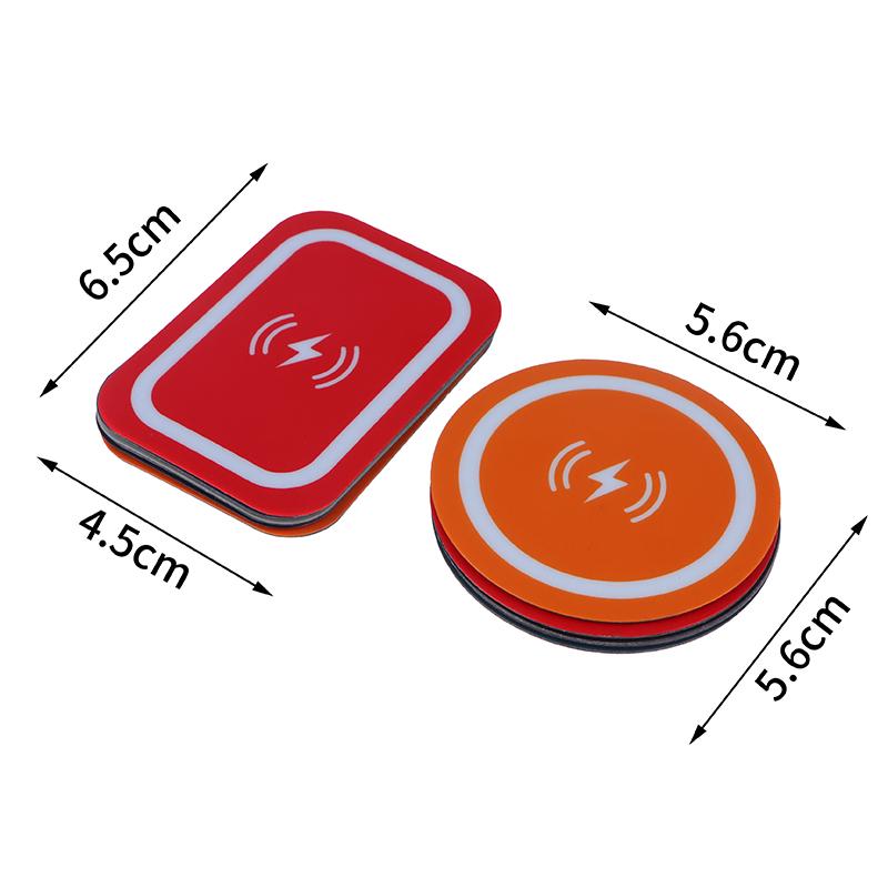 Universal Auto Halterung Magnetische Halter Aufkleber Eisen Blatt Für Handy Metall Platte Ultra Dünne Unterstützt Drahtlose Aufladen