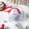 Weihnachten Runde Geschenkboxen Kugelform Blechdose Weihnachtsbaum Hängeornament Weihnachts-Süßigkeiten Glas Dosen Neujahr Navidad Dekorationen