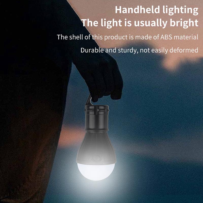 Camping Lantern Outdoor Light Battery Powered Lights Multicolor Waterproof Lighting Mini Portable Led Lamp Bulb Emergency Light