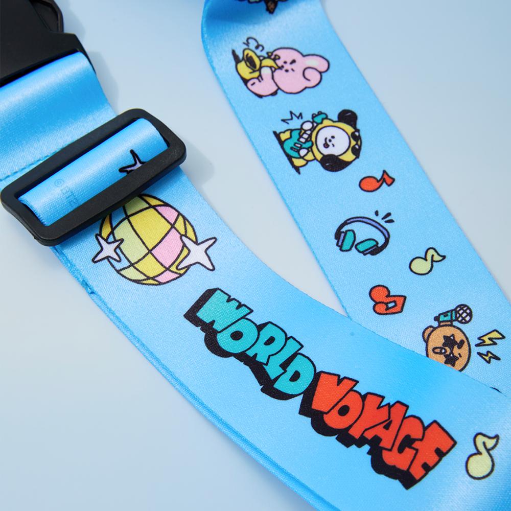 BT21 WORLD VOYAGE Luggage Carrier Belt