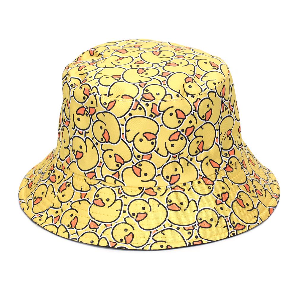 Reversible Retro Graffiti Bucket Hat - Sun Protection for Men & Women