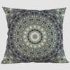 Thailand Decorative Cushion Cover Ethnic Buddism Meditation Floor Mat Bohemia Mandala Cotton Linen Throw Pillow Case Cojines