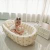 Foldable Inflatable Baby Bathtub: Sit & Lie Newborn Bathing Solution