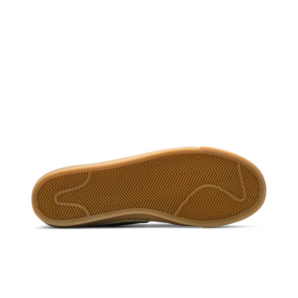 Nike Blazer Low 'Olive Aura' (Unisex) Olive Aura / Gum Light Brown / Black Skate Shoes 704939 303