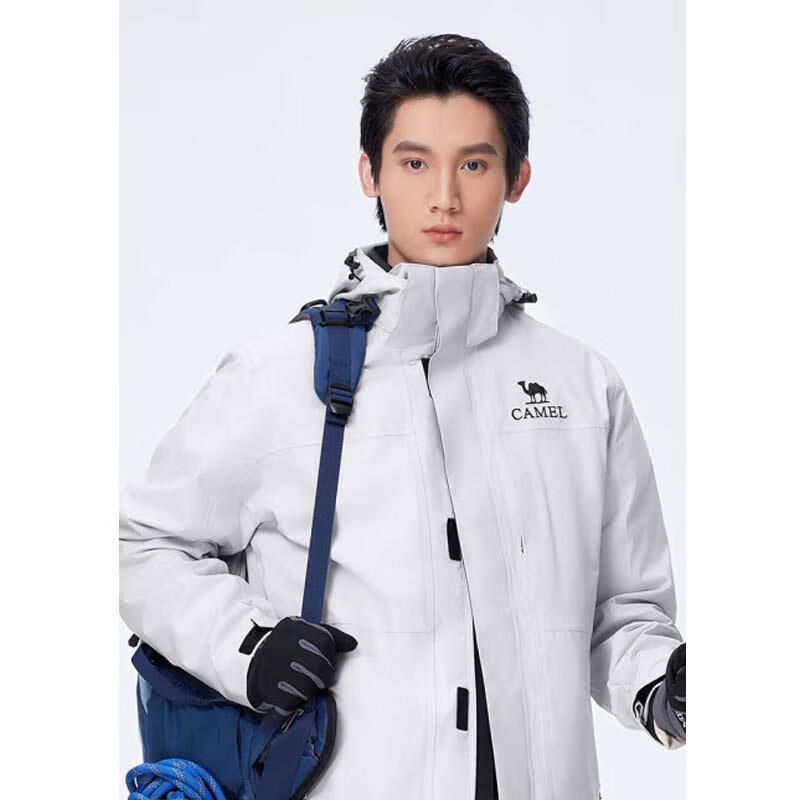 

CAMEL Men s 3-in-1 Autumn/Winter Goose Down Jacket XXXL