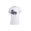 Adidas T Shirts Men's White Crew Neck Moderate Straight Fit FT2823