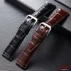 20mm 22mm Genuine Leather Watchband Vintage Brown Black Cowhide Watch Strap for IWC Pin Buckle Bracelet Soft Universal Wristband