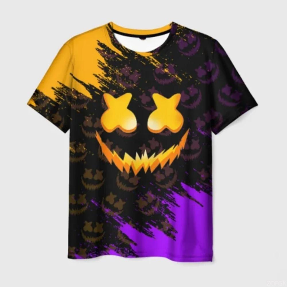 T-shirt Street Fashion per Bambini Manica Corta Stampa Hip Hop T-shirt Ragazzo T-shirt Pullover Abbigliamento Ragazza