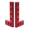 Woodworking Positioning Square Aluminum Alloy 90 Degree Angle Measuring Tool Carpentry L Ruler
