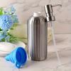 1PC Lotion Bottle Multi-functional Corrosion-resistant Storage Durable Hotels Stainless Convenient Sturdy Home Bathroom 500ML