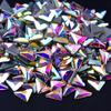 Blinginbox Hight Quality Rhinestone Bulk Special Shapes Crystal AB Hot Fix Rhinestones Iron on Rhinestones for Fabric Decoration