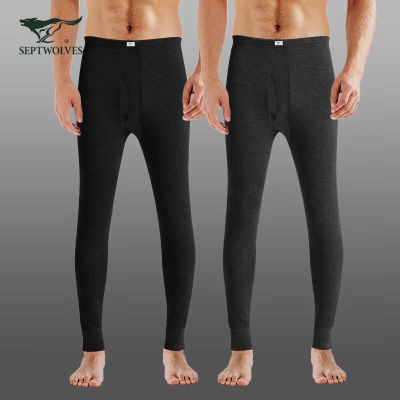 

Septwolves Men s Pure Cotton Thermal Underwear 2-Pack M
